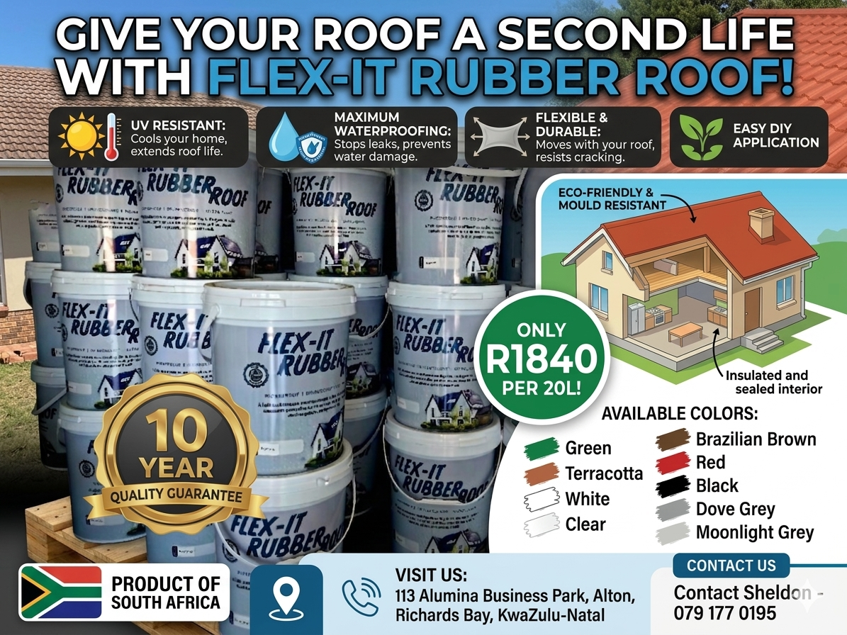 Flex-it Rubber Roof Liquid Rubber